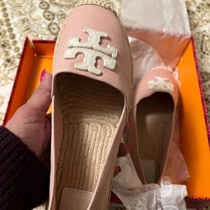 Pink Tory Burch Espadrilles